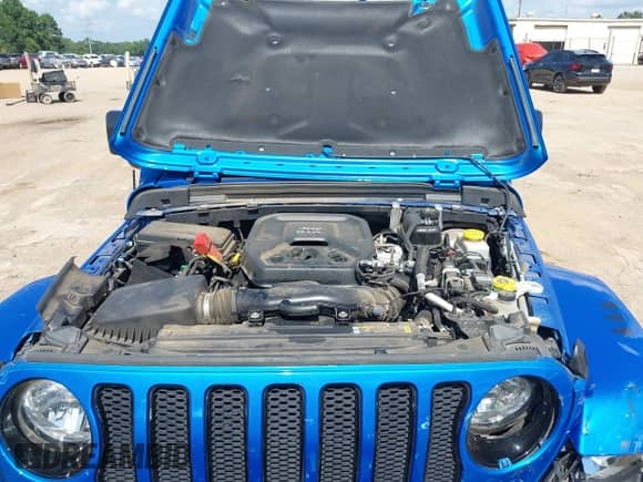 2022 Jeep Wrangler Unlimited Sahara with VIN 1C4HJXEN0NW207960, listed as a IAAI auction lot 42746690 with 79,779 mi miles and . Bid and sale history available at DreamBid. Image 10.