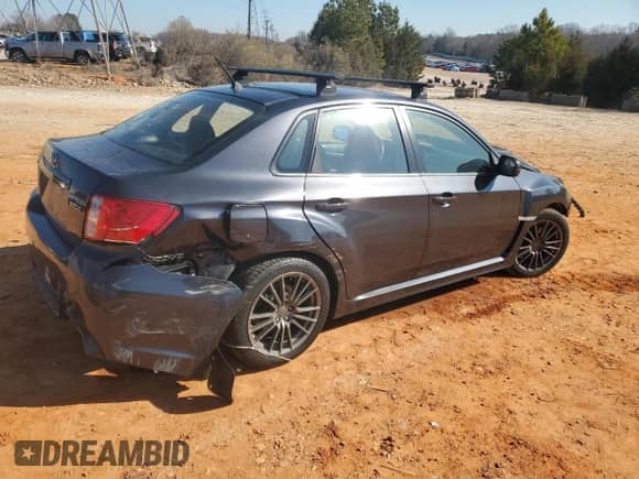 2012 Subaru WRX WRX with VIN JF1GV7E61CG018093, listed as a Copart auction lot 46181275 with 87,626 mi miles and Salvage title. Bid and sale history available at DreamBid. Image 3.