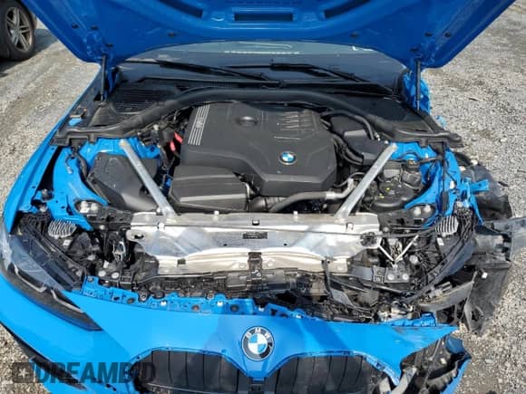 2023 BMW 4 Series 430i xDrive with VIN WBA43AT01PCM32225, listed as a Copart auction lot 60509935 with 25,769 mi miles and Salvage title. Bid and sale history available at DreamBid. Image 11.