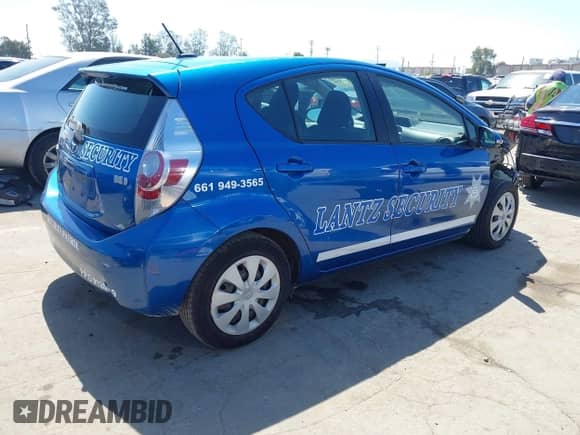 2014 Toyota Prius One with VIN JTDKDTB39E1060978, listed as a IAAI auction lot 42883241 with 217,398 mi miles and . Bid and sale history available at DreamBid. Image 4.