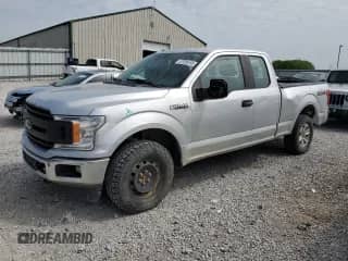 2019 Ford F-150 XL with VIN 1FTEX1EB5KKD36221, listed as a Copart auction lot 57026155 with 115,307 mi miles and Salvage title. Bid and sale history available at DreamBid. Image 1.