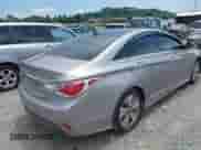 2014 Hyundai Sonata with VIN KMHEC4A46EA105046, listed as a IAAI auction lot 42646579 with 151,683 mi miles and . Bid and sale history available at DreamBid. Image 4.