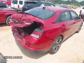 2023 Hyundai Elantra SEL with VIN KMHLS4AG4PU509419, listed as a IAAI auction lot 43026647 with 14,875 mi miles and . Bid and sale history available at DreamBid. Image 4.