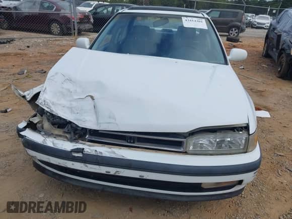 1991 Honda Accord with VIN 1HGCB7664MA061977, listed as a IAAI auction lot 43414301 with 252,995 mi miles and . Bid and sale history available at DreamBid. Image 12.