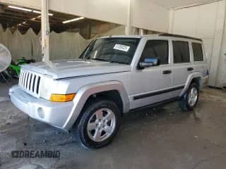 2006 Jeep Commander with VIN 1J8HH48N06C140228, listed as a Copart auction lot 81205325 with 184,683 mi miles and Salvage title. Bid and sale history available at DreamBid. Image 1.