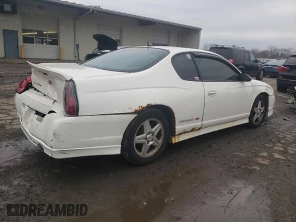 2005 Chevrolet Monte Carlo SS Supercharged с VIN 2G1WZ121259141492, выставлен на аукционе Copart как лот 85734074 с пробегом 154 379 миль миль и Списание • Salvage title. История ставок и продаж доступна на DreamBid. Изображение 3.