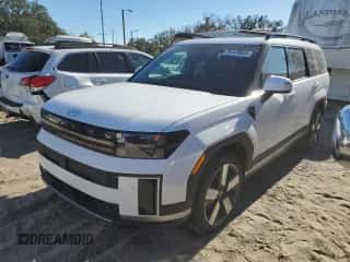 2025 Hyundai Santa Fe Limited с VIN 5NMP34G14SH020105, выставлен на аукционе Copart как лот 81378004 с пробегом 19 миль миль и Чистый • Clean title. История ставок и продаж доступна на DreamBid. Изображение 1.