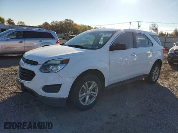 2017 Chevrolet Equinox LS with VIN 2GNALBEK0H1595487, listed as a Copart auction lot 90217715 with 255,367 mi miles and Clean title. Bid and sale history available at DreamBid. Image 1.