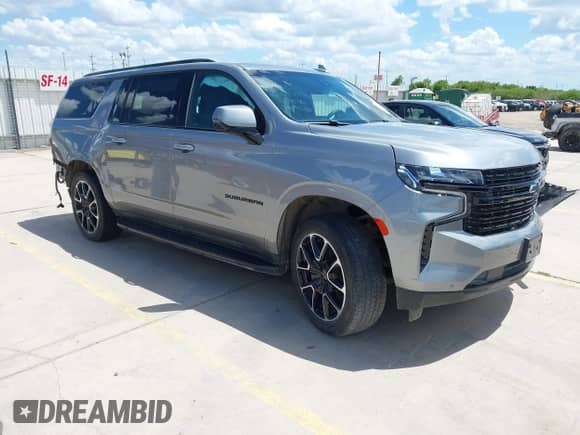 2023 Chevrolet Suburban RST с VIN 1GNSKEKD7PR377146, выставлен на аукционе IAAI как лот 42608763 с пробегом 42 658 миль миль и . История ставок и продаж доступна на DreamBid. Изображение 1.