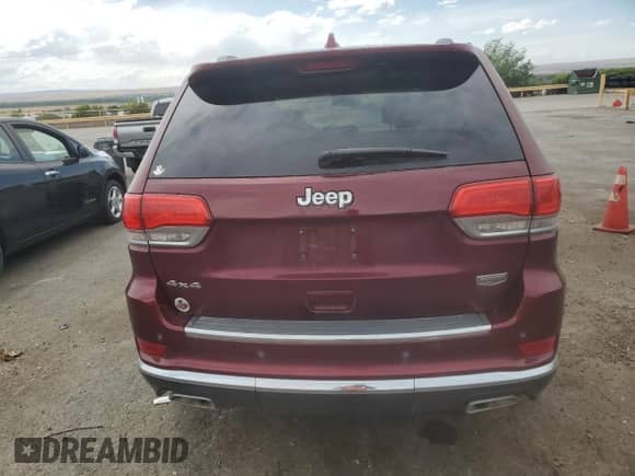 2016 Jeep Grand Cherokee Summit with VIN 1C4RJFJT7GC389650, listed as a Copart auction lot 52432435 with 47,997 mi miles and Salvage title. Bid and sale history available at DreamBid. Image 6.