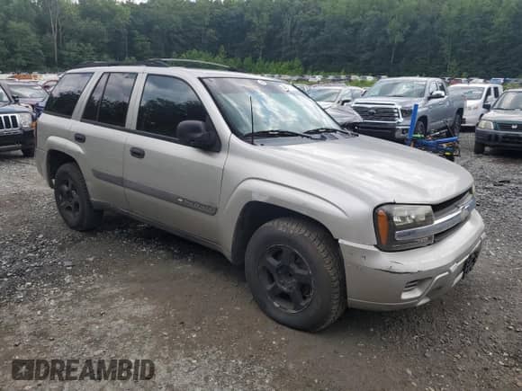2004 Chevrolet TrailBlazer LT with VIN 1GNDS13S342302480, listed as a Copart auction lot 64365275 with 263,074 mi miles and Salvage title. Bid and sale history available at DreamBid. Image 4.