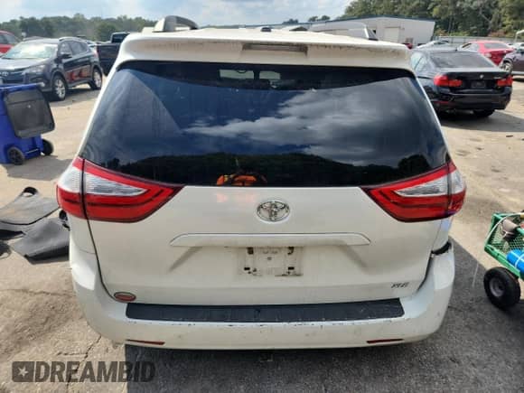2017 Toyota Sienna XLE Auto Access Seat with VIN 5TDYZ3DC7HS826707, listed as a Copart auction lot 81483095 with 75,844 mi miles and Salvage title. Bid and sale history available at DreamBid. Image 6.