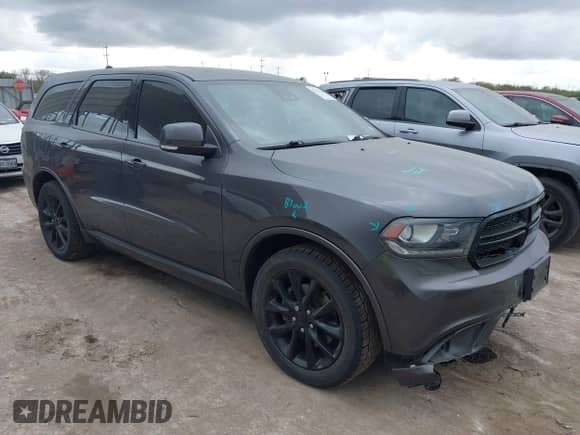 2017 Dodge Durango R/T z VIN 1C4SDHCT0HC888695, wystawiony jako IAAI lot #41132324 z przebiegiem 157 738 mil mil oraz . Historia ofert i sprzedaży dostępna na DreamBid. Obrazek 1.