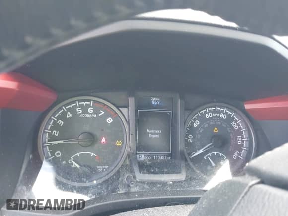 2019 Toyota Tacoma SR5 с VIN 5TFAZ5CN6KX076900, выставлен на аукционе IAAI как лот 43184388 с пробегом 110 382 миль миль и . История ставок и продаж доступна на DreamBid. Изображение 7.
