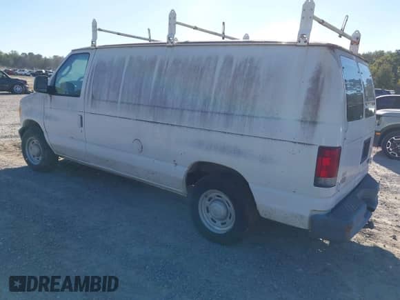 2005 Ford Econoline Cargo with VIN 1FTRE14W55HA43254, listed as a IAAI auction lot 43498317 with 98,238 mi miles and . Bid and sale history available at DreamBid. Image 3.