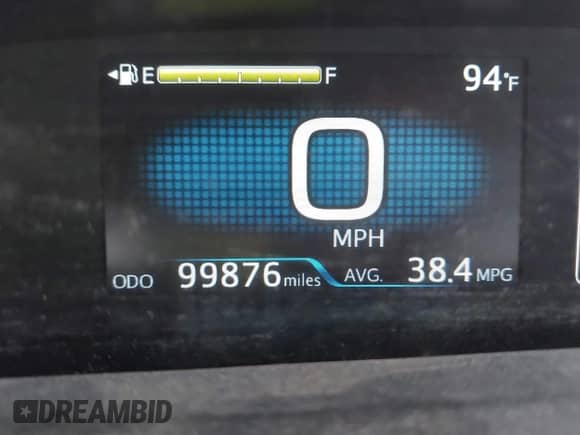 2021 Toyota Prius LE with VIN JTDL9MFU9M3023818, listed as a IAAI auction lot 42842899 with 99,876 mi miles and . Bid and sale history available at DreamBid. Image 15.