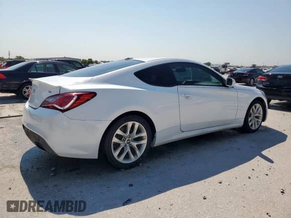 2015 Hyundai Genesis Coupe Ultimate with VIN KMHHU6KJ2FU124798, listed as a Copart auction lot 67394075 with 104,494 mi miles and Salvage title. Bid and sale history available at DreamBid. Image 3.