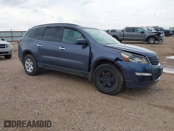 2014 Chevrolet Traverse LS с VIN 1GNKRFED0EJ288074, выставлен на аукционе IAAI как лот 43354350 с пробегом Не указан миль и . История ставок и продаж доступна на DreamBid. Изображение 1.