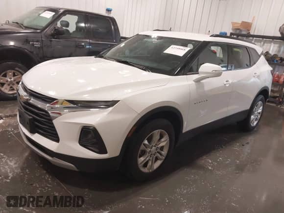2019 Chevrolet Blazer with VIN 3GNKBGRS2KS694189, listed as a IAAI auction lot 42248068 with 65,442 mi miles and . Bid and sale history available at DreamBid. Image 2.