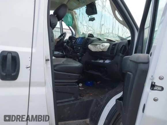 2023 Ram ProMaster Cargo с VIN 3C6MRVJG5PE566227, выставлен на аукционе IAAI как лот 41959268 с пробегом 25 466 миль миль и . История ставок и продаж доступна на DreamBid. Изображение 5.