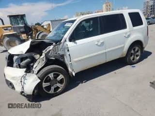 2015 Honda Pilot SE with VIN 5FNYF3H30FB024598, listed as a Copart auction lot 80949185 with 156,296 mi miles and Clean title. Bid and sale history available at DreamBid. Image 1.