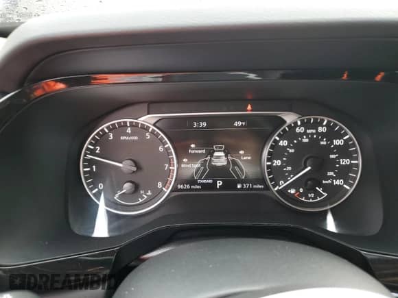 2025 Nissan Pathfinder SL с VIN 5N1DR3CAXSC249562, выставлен на аукционе Copart как лот 89554285 с пробегом 9 626 миль миль и Чистый • Clean title. История ставок и продаж доступна на DreamBid. Изображение 9.