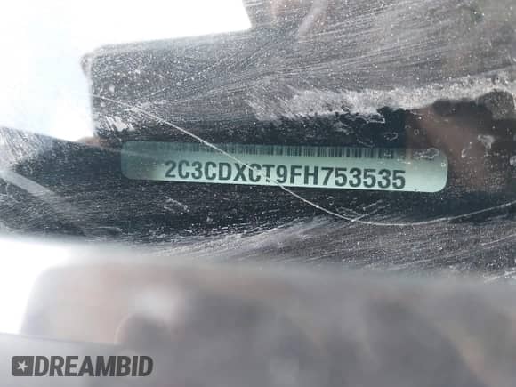 2015 Dodge Charger RT с VIN 2C3CDXCT9FH753535, выставлен на аукционе IAAI как лот 42313952 с пробегом Не указан миль и . История ставок и продаж доступна на DreamBid. Изображение 9.