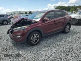2016 Hyundai Tucson Sport with VIN KM8J33A28GU242711, listed as a Copart auction lot 81078785 with 92,493 mi miles and Salvage title. Bid and sale history available at DreamBid. Image 1.