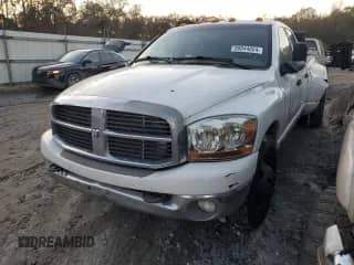 2006 Dodge 3500 SLT with VIN 3D7ML48C06G178841, listed as a Copart auction lot 80044024 with 358,186 mi miles and Salvage title. Bid and sale history available at DreamBid. Image 1.