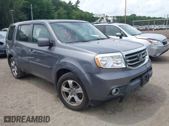 2014 Honda Pilot EX-L z VIN 5FNYF4H5XEB025361, wystawiony jako IAAI lot #42600092 z przebiegiem 169 019 mil mil oraz . Historia ofert i sprzedaży dostępna na DreamBid. Obrazek 1.