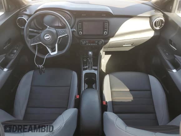2023 Nissan Kicks SR with VIN 3N1CP5DV1PL484241, listed as a Copart auction lot 84735155 with 20,919 mi miles and Salvage title. Bid and sale history available at DreamBid. Image 8.