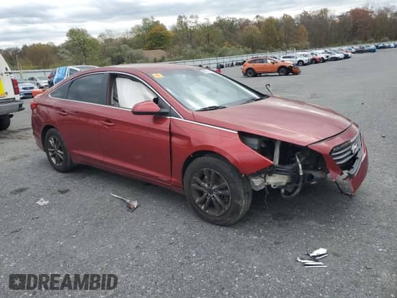 2016 Hyundai Sonata SE с VIN 5NPE24AF9GH297499, выставлен на аукционе Copart как лот 89889145 с пробегом Не указан миль и Чистый • Clean title. История ставок и продаж доступна на DreamBid. Изображение 4.