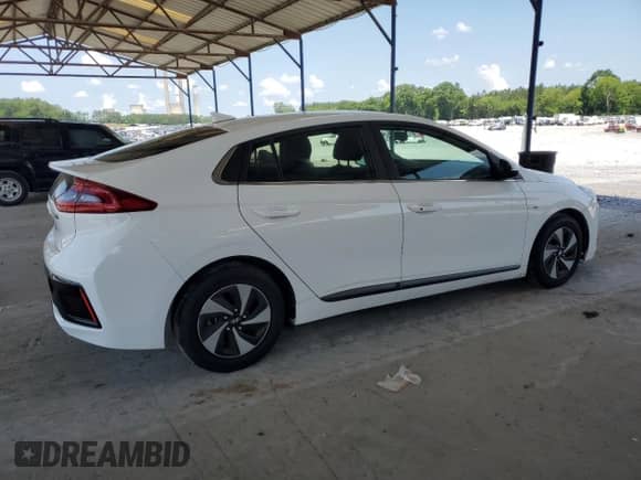 2018 Hyundai Ioniq SEL z VIN KMHC75LC6JU096816, wystawiony jako Copart lot #55501724 z przebiegiem 97 777 mil mil oraz . Historia ofert i sprzedaży dostępna na DreamBid. Obrazek 3.