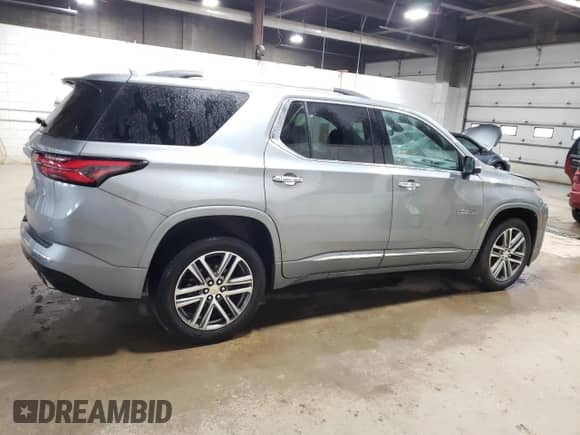 2023 Chevrolet Traverse High Country с VIN 1GNEVNKWXPJ299420, выставлен на аукционе Copart как лот 55400815 с пробегом 35 171 миль миль и Списание • Salvage title. История ставок и продаж доступна на DreamBid. Изображение 3.