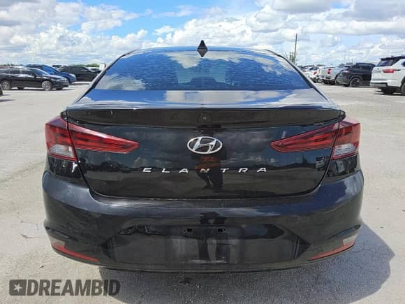 2020 Hyundai Elantra Value Edition with VIN KMHD84LF2LU065507, listed as a Copart auction lot 71655665 with 89,855 mi miles and Clean title. Bid and sale history available at DreamBid. Image 6.