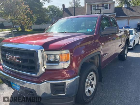 2015 GMC Sierra 1500 with VIN 1GTV2TEHXFZ202123, listed as a Copart auction lot 81213575 with 162,290 mi miles and Clean title. Bid and sale history available at DreamBid. Image 2.