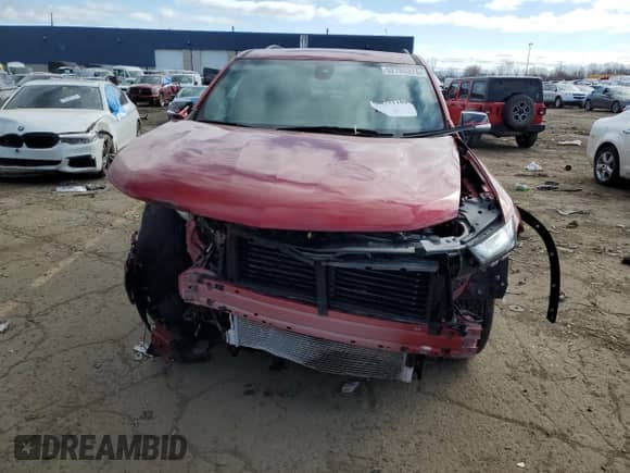 2022 Chevrolet Traverse Premier with VIN 1GNEVKKW2NJ132898, listed as a Copart auction lot 52786375 with 12,902 mi miles and Salvage title. Bid and sale history available at DreamBid. Image 5.