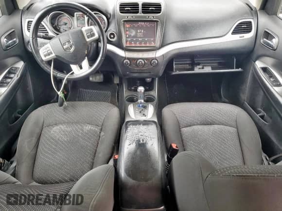2017 Dodge Journey SXT with VIN 3C4PDCBB8HT677007, listed as a Copart auction lot 66101285 with 117,202 mi miles and Salvage title. Bid and sale history available at DreamBid. Image 8.
