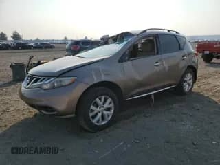 2013 Nissan Murano SV with VIN JN8AZ1MW7DW303234, listed as a Copart auction lot 84010825 with 128,911 mi miles and Salvage title. Bid and sale history available at DreamBid. Image 1.
