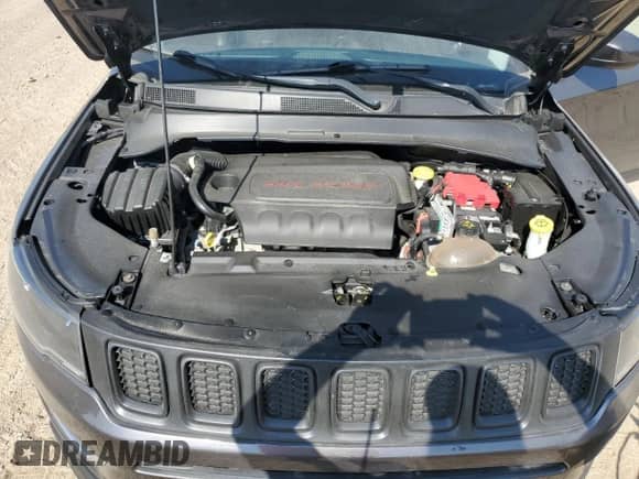 2018 Jeep Compass Latitude with VIN 3C4NJDBBXJT253257, listed as a Copart auction lot 65964955 with 60,088 mi miles and Clean title. Bid and sale history available at DreamBid. Image 12.
