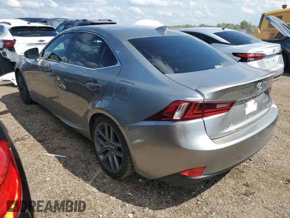 2015 Lexus IS 250 with VIN JTHCF1D26F5017439, listed as a Copart auction lot 62004435 with 99,127 mi miles and Salvage title. Bid and sale history available at DreamBid. Image 2.