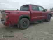 2023 Nissan Frontier Pro-X with VIN 1N6ED1EJ5PN635937, listed as a Copart auction lot 46035185 with 23,196 mi miles and Salvage title. Bid and sale history available at DreamBid. Image 3.