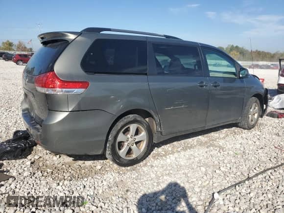 2012 Toyota Sienna LE with VIN 5TDKK3DC4CS179802, listed as a Copart auction lot 84264155 with 241,326 mi miles and Clean title. Bid and sale history available at DreamBid. Image 3.