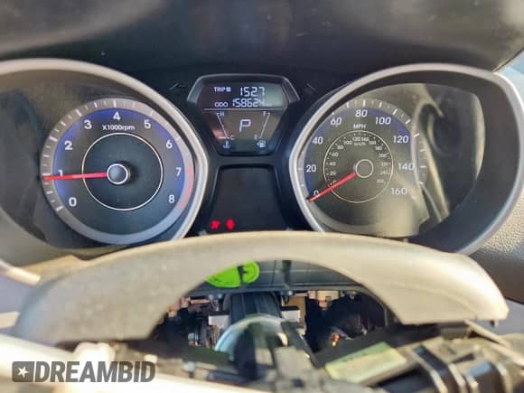 2013 Hyundai Elantra GLS с VIN KMHDH4AE4DU585168, выставлен на аукционе Copart как лот 67086295 с пробегом 158 624 миль миль и Списание • Salvage title. История ставок и продаж доступна на DreamBid. Изображение 9.