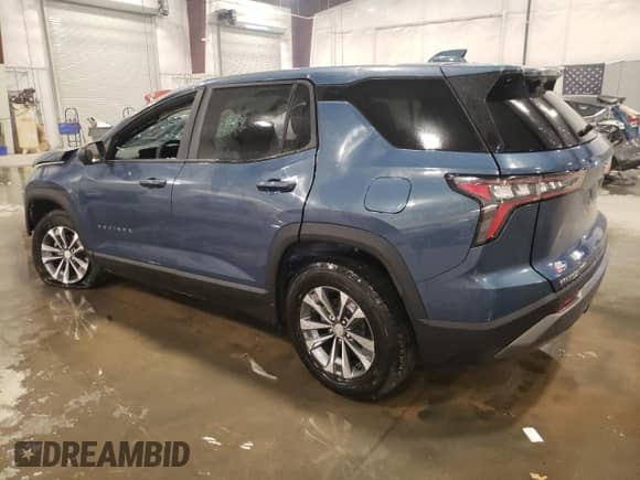 2025 Chevrolet Equinox AWD LT с VIN 3GNAXPEG9SL137403, выставлен на аукционе Copart как лот 83741074 с пробегом 1 310 миль миль и Чистый • Clean title. История ставок и продаж доступна на DreamBid. Изображение 2.