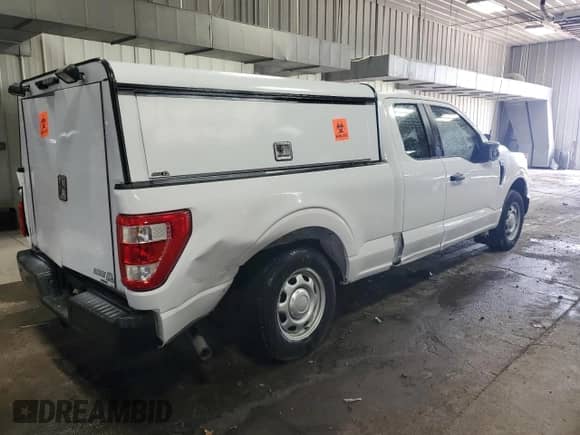 2021 Ford F-150 XL с VIN 1FTEX1CB8MKE44788, выставлен на аукционе Copart как лот 55617315 с пробегом 40 396 миль миль и Чистый • Clean title. История ставок и продаж доступна на DreamBid. Изображение 3.