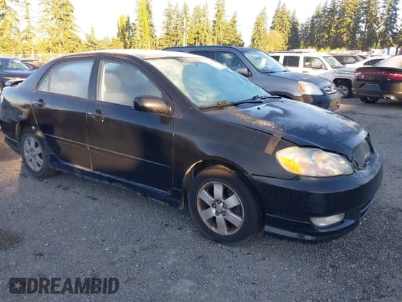 2004 Toyota Corolla CE with VIN 2T1BR32E74C170442, listed as a IAAI auction lot 43449887 with 201,271 mi miles and . Bid and sale history available at DreamBid. Image 1.