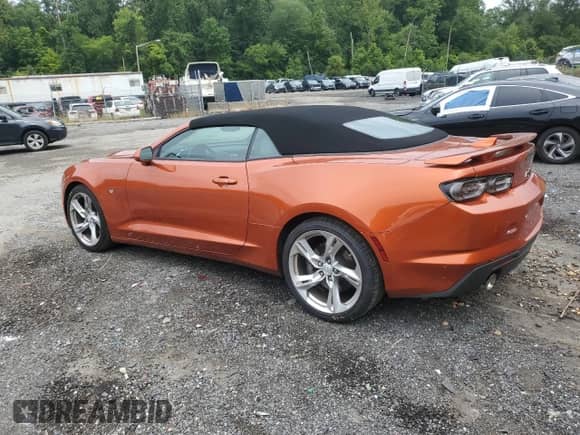 2023 Chevrolet Camaro 2SS with VIN 1G1FH3D74P0118292, listed as a Copart auction lot 69614065 with 2,584 mi miles and Salvage title. Bid and sale history available at DreamBid. Image 2.