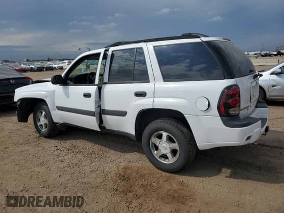 2005 Chevrolet TrailBlazer LS z VIN 1GNDT13S452238321, wystawiony jako Copart lot #70226125 z przebiegiem 179 126 mil mil oraz Szkoda całkowita • Salvage title. Historia ofert i sprzedaży dostępna na DreamBid. Obrazek 2.
