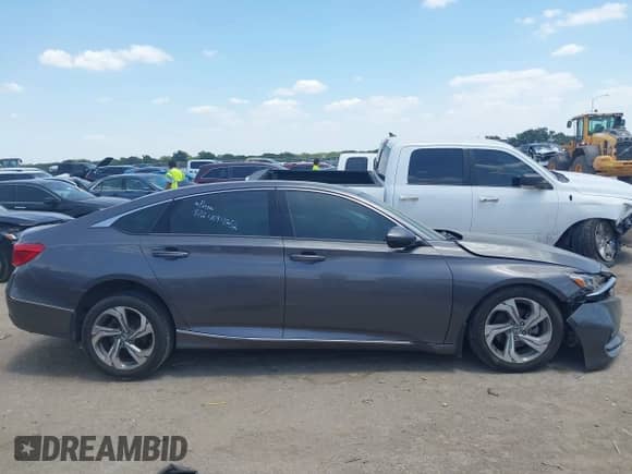 2018 Honda Accord EX-L with VIN 1HGCV1F54JA023057, listed as a IAAI auction lot 42850251 with 60,802 mi miles and . Bid and sale history available at DreamBid. Image 13.